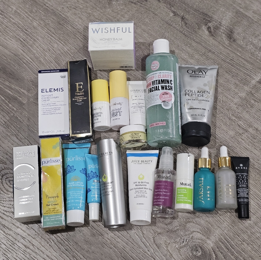 New in box skin care products
